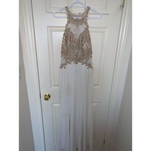 This is a beautiful prom dress from the brand xscape!